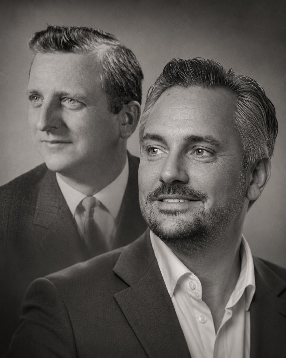 Denis und sein Großvater Karlhorst Neuroth